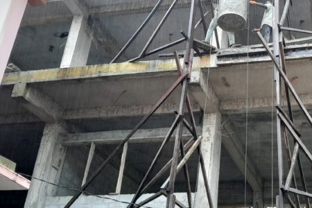 Construction de l’école de dimanche à l’EPE coléah